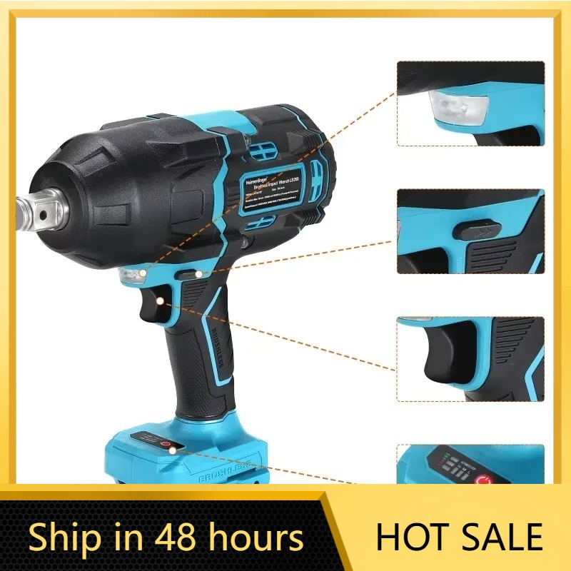 Power Tools Impact - Clé à chocs sans fil Heimerdinger