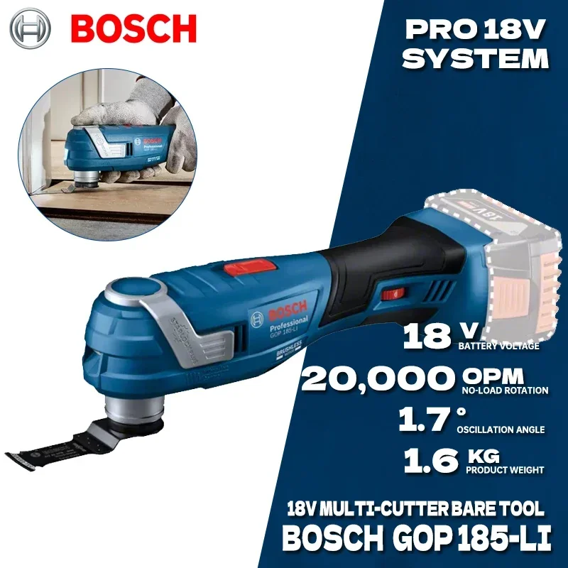 Oscillating Multi Tool - Outil oscillant sans fil BOSCH, outil