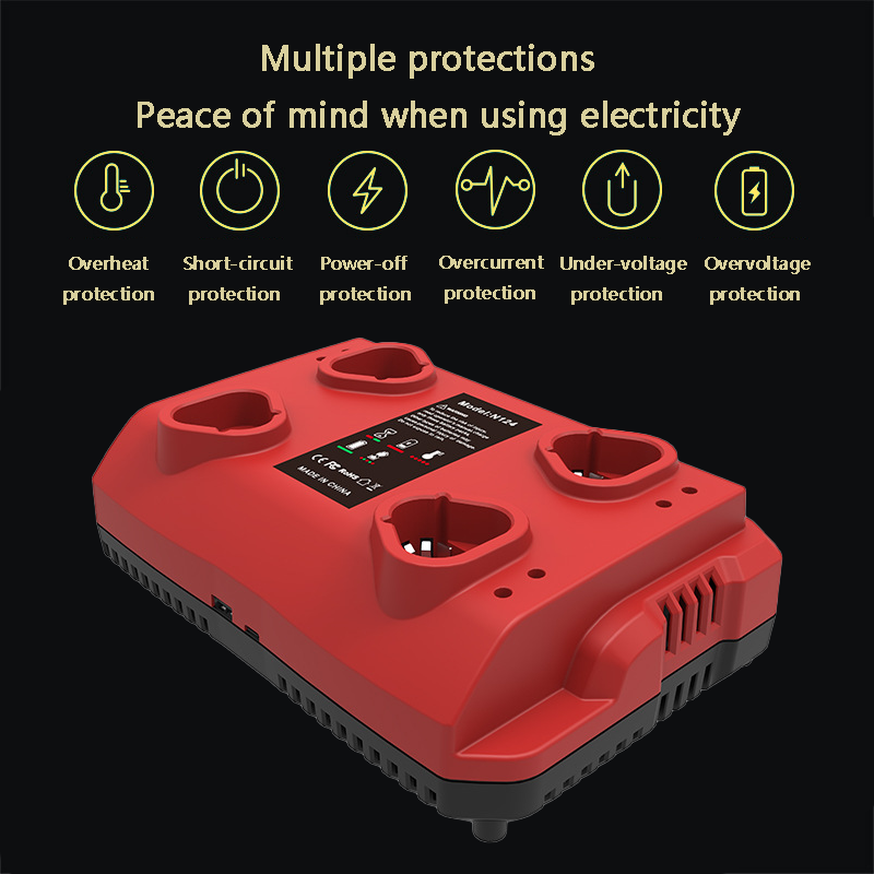 Power Tools Station - Victpower chargeur rapide universel pour Batteries