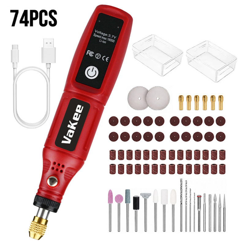 Power Tools Brand - Outil rotatif sans fil Vakee, mini