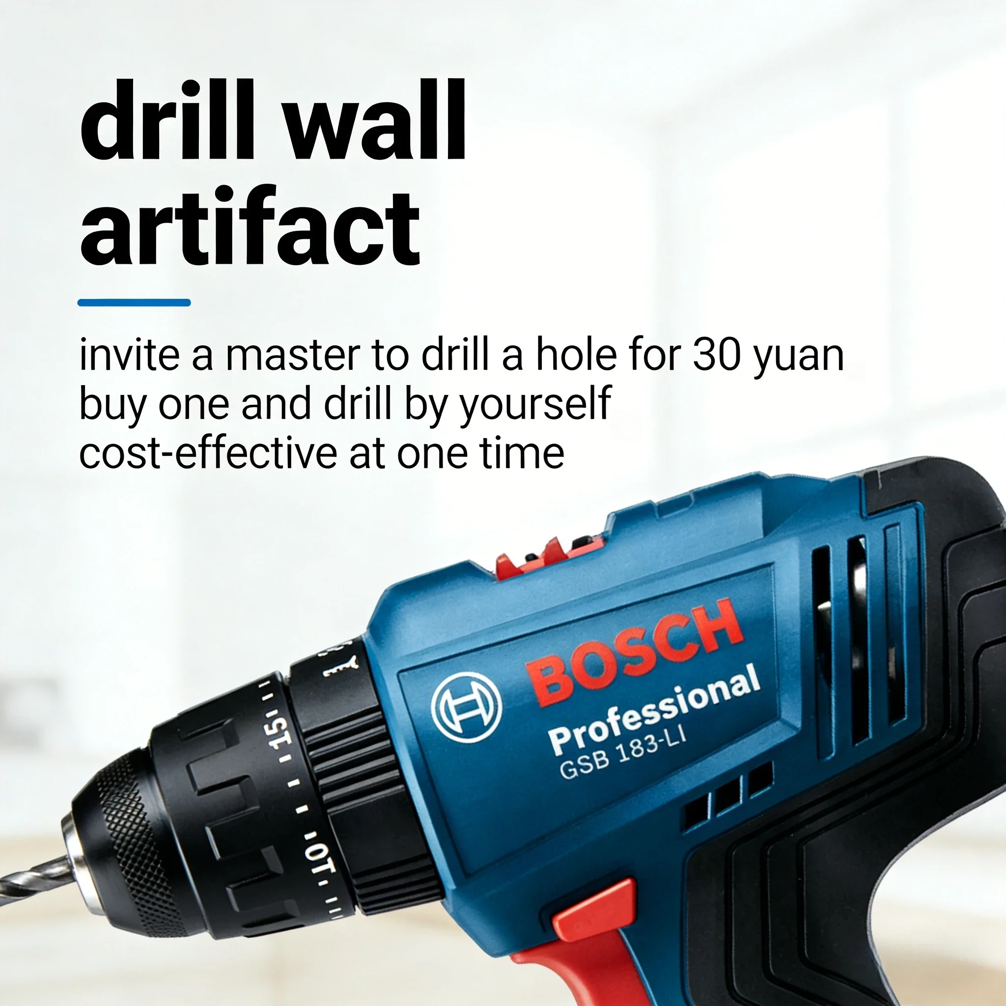 Power Tools Impact - Perceuse-visseuse à percussion sans fil Bosch