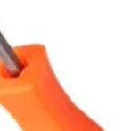 Power Tools Orange - Lime hexagonale pour chaîne de tronçonneuse