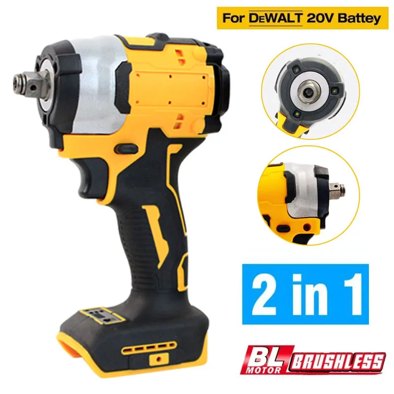 Power Tools Pink - Tournevis électrique sans balais pour batterie