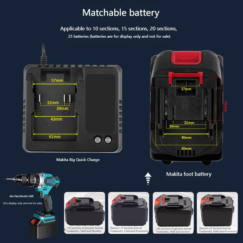 Chargeur EU US 18V 21V pour pe - Power Tools Brand avis et prix