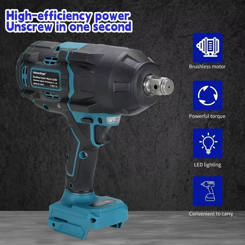 Clé à chocs sans fil Heimerdin - Power Tools Impact avis et prix