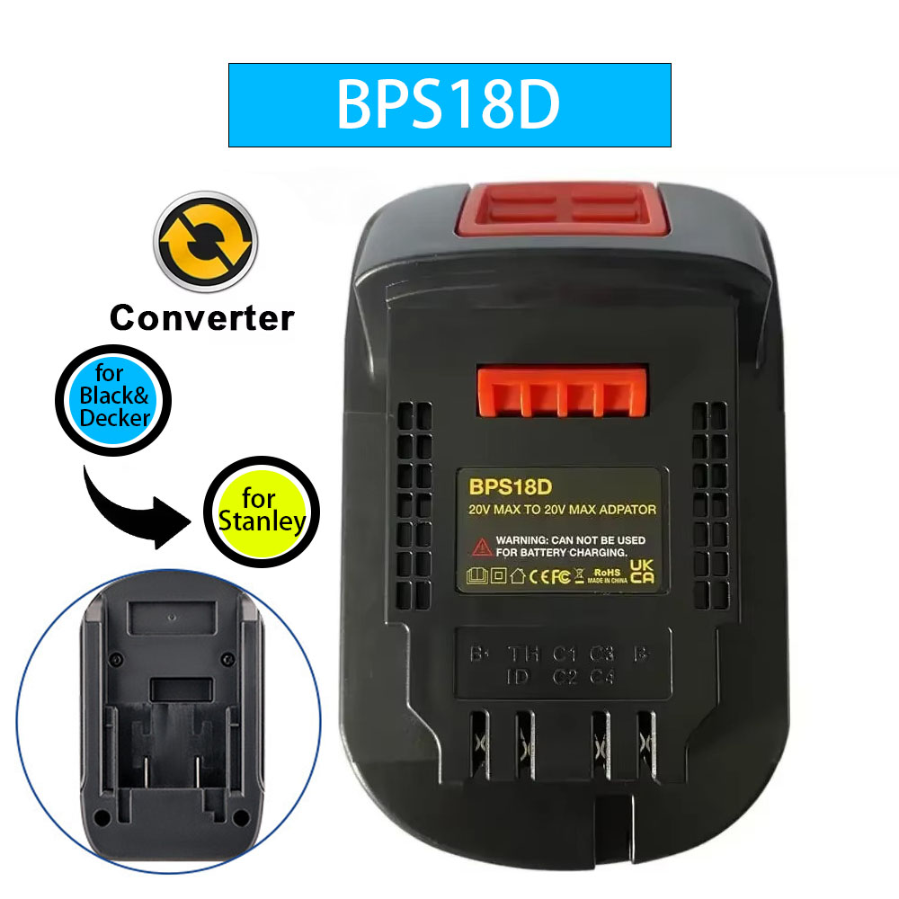 Adaptateur BPS18D pour Black & - Power Tools Stanley avis et prix