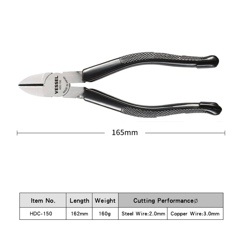 Pince coupante diagonale VESSE - Power Tools Japan avis et prix