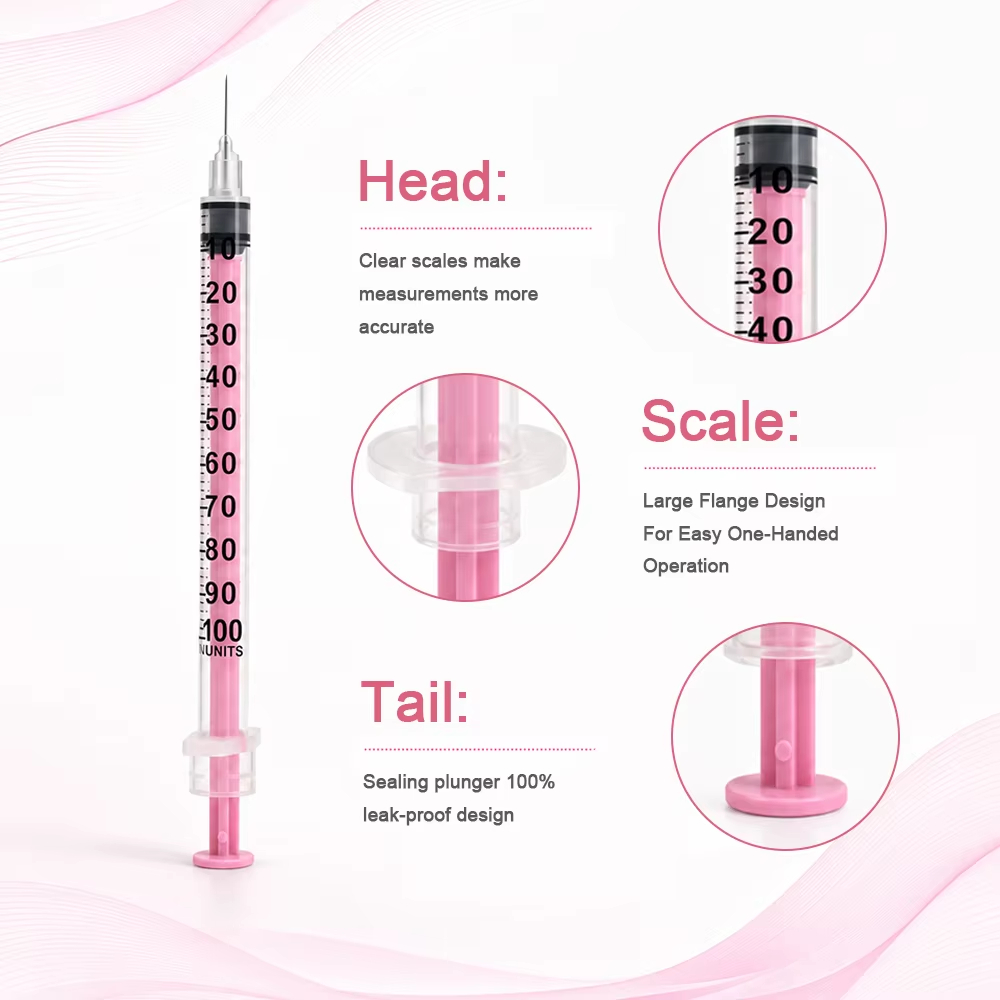 100 Pièces/Boîte Seringues d'I - Power Tools Pink avis et prix