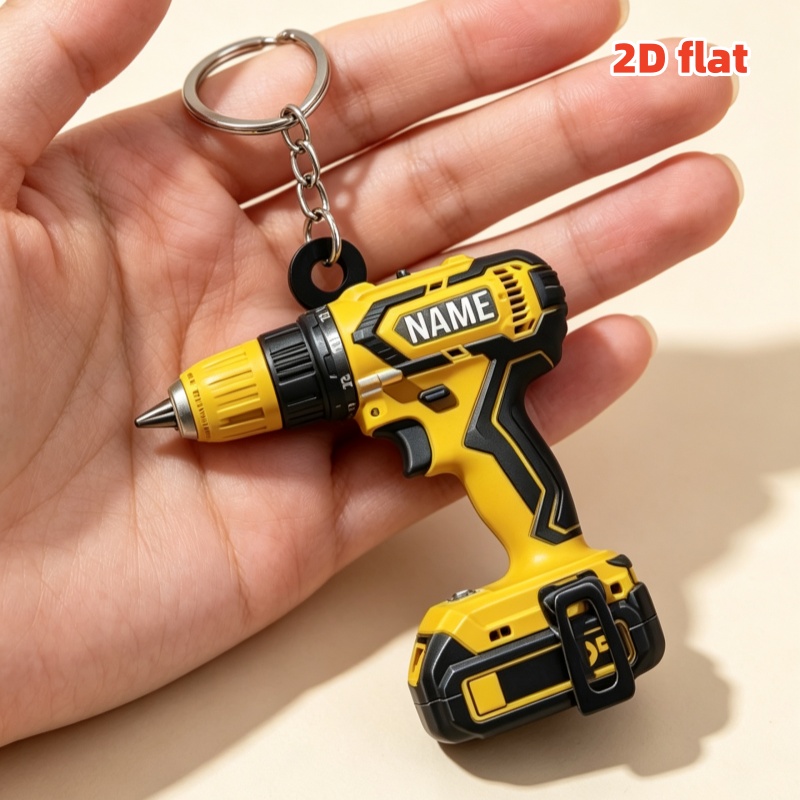 Porte-clés personnalisé avec n - Power Tools And Names avis et prix