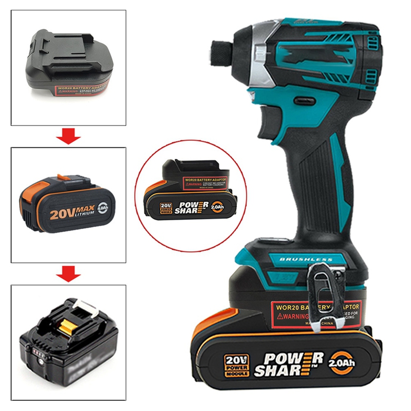 Adaptateur de batterie DTA5 po - Power Tools Orange avis et prix
