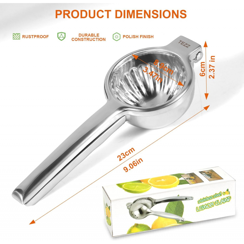 Presse-citron commercial améli - Power Tools Orange avis et prix