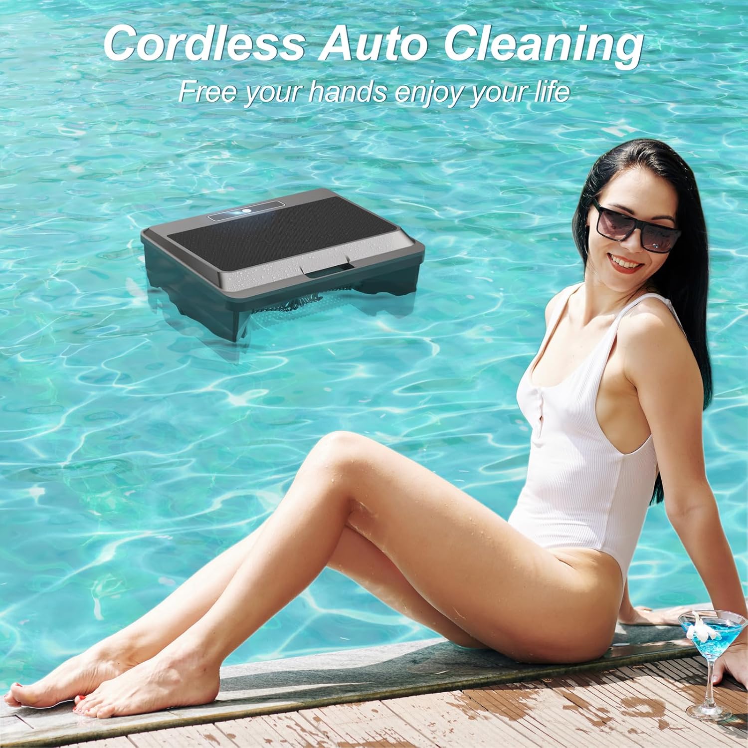 Nettoyeur de piscine solaire a - Power Tools Vacuum avis et prix