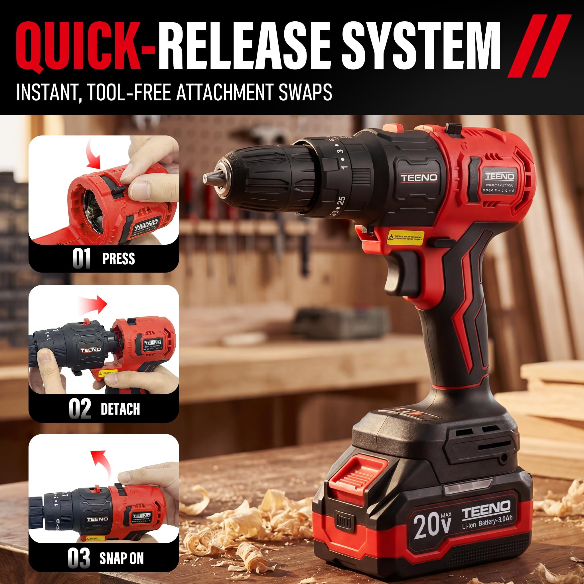 Kit combiné d'outils électriqu - Oscillating Multi Tool avis et prix