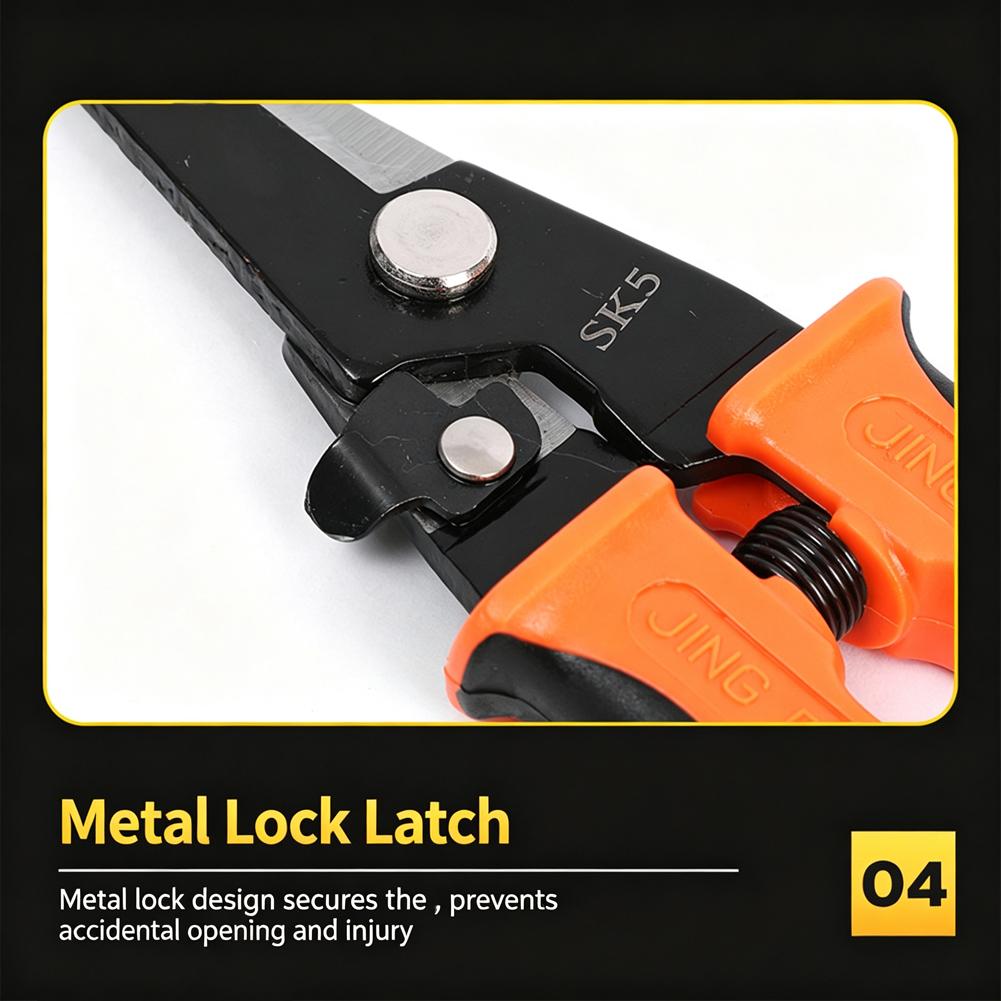Ciseaux à tôle, manche ergonom - Power Tools Orange avis et prix